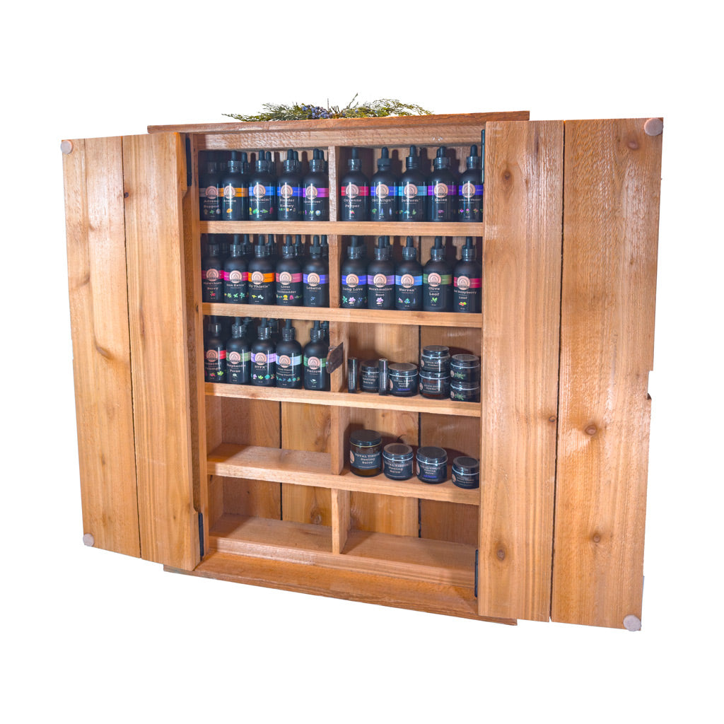 Cedar Apothecary Cabinet